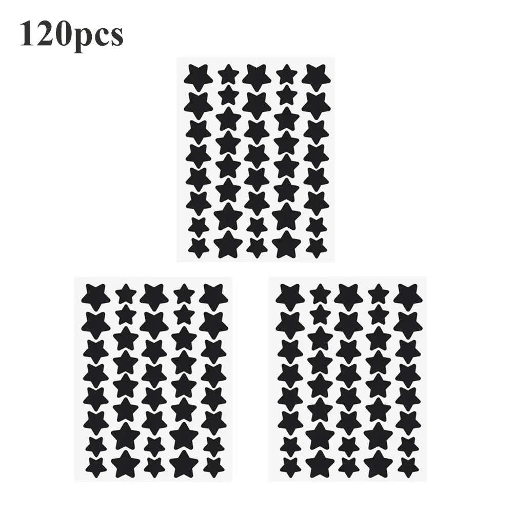 40Pcs/120Pcs Colorful PE Pimple Patches Cute Star Shaped Pimple Cover Sticker Invisible Pimple Cover Removal Pimple Patch