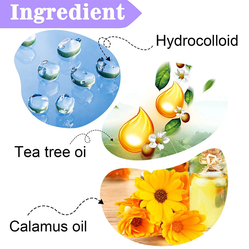 【Ad】36Pcs Hydrocolloid Colorful Pimple Patches Pimple Cover Sticker Star Shaped Invisible Pimple Cover Removal Pimple Patch