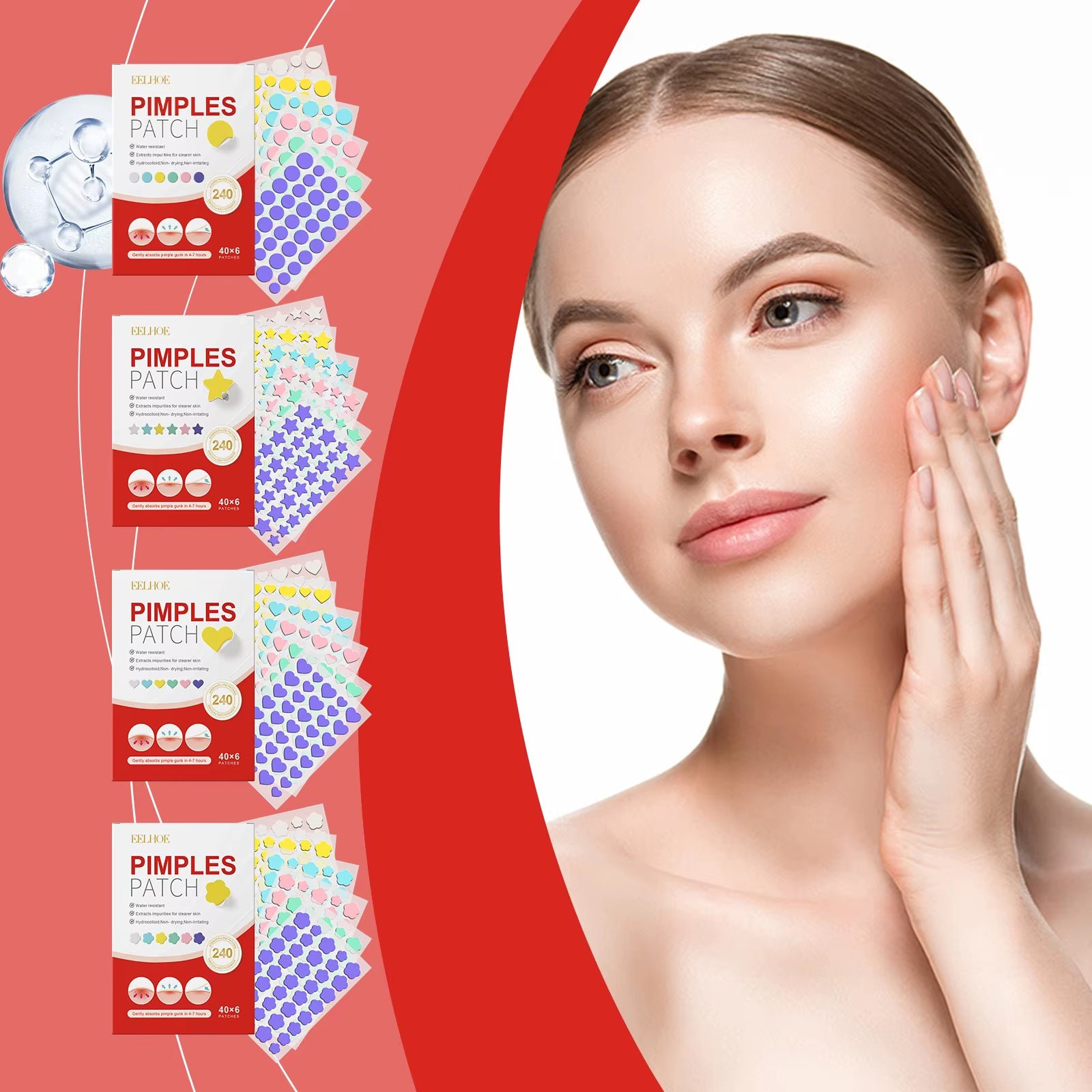 New Pimple Patch Acne Invisible Acne Removal Skin Care Stickers Concealer Face Spot Beauty Makeup Tools